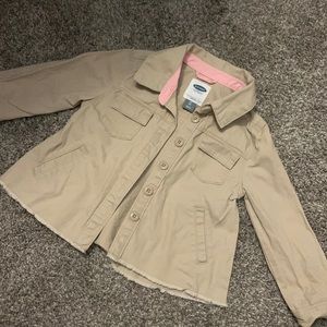 Khaki Jacket, Old Navy, size 3T